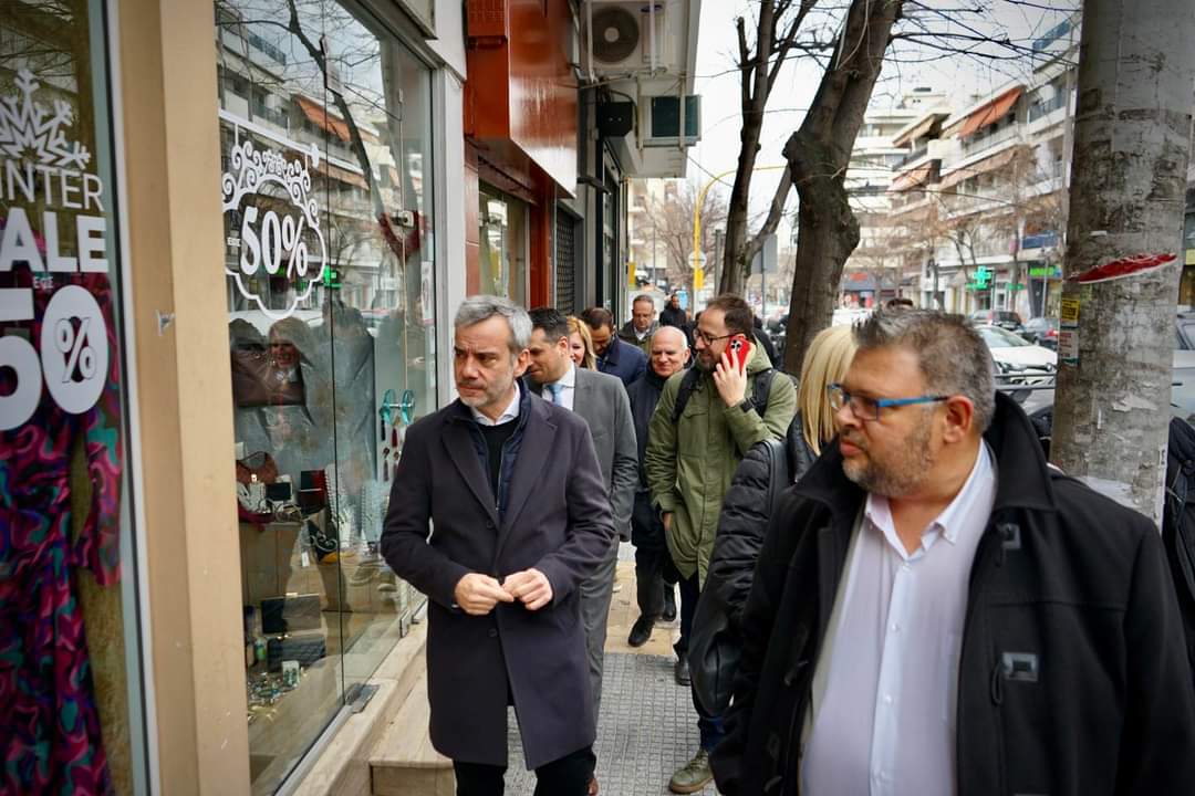 Ζέρβας από Τούμπα: Την πόλη την αλλάζουμε μαζί (ΦΩΤΟ)