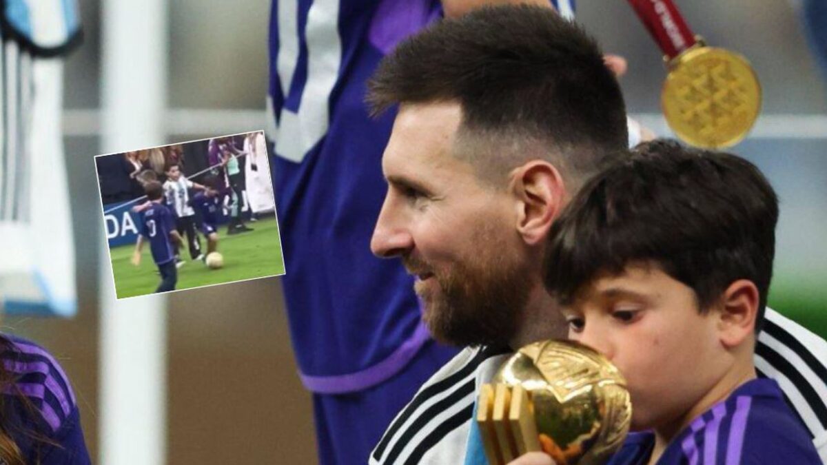 Λιονέλ Μέσι: Tο φοβερό βίντεο με τον γιο του σε ρόλο τερματοφύλακα