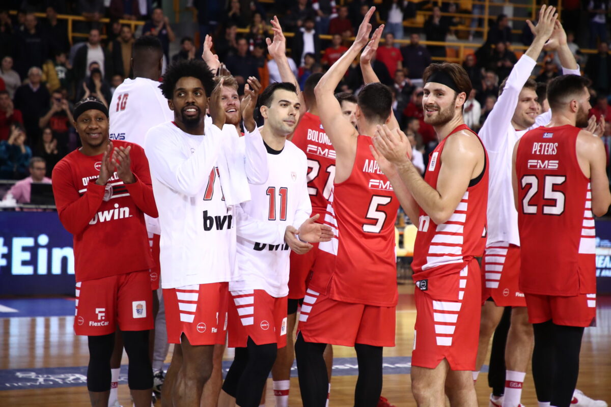 Ολυμπιακός – Περιστέρι 85-57: Για 11η φορά στην ιστορία του Κυπελλούχος ο Ολυμπιακός