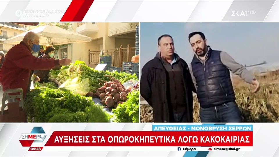 Σέρρες: Προσπαθούν να κρατήσουν τις τιμές σταθερές, παρά τις δυσκολίες