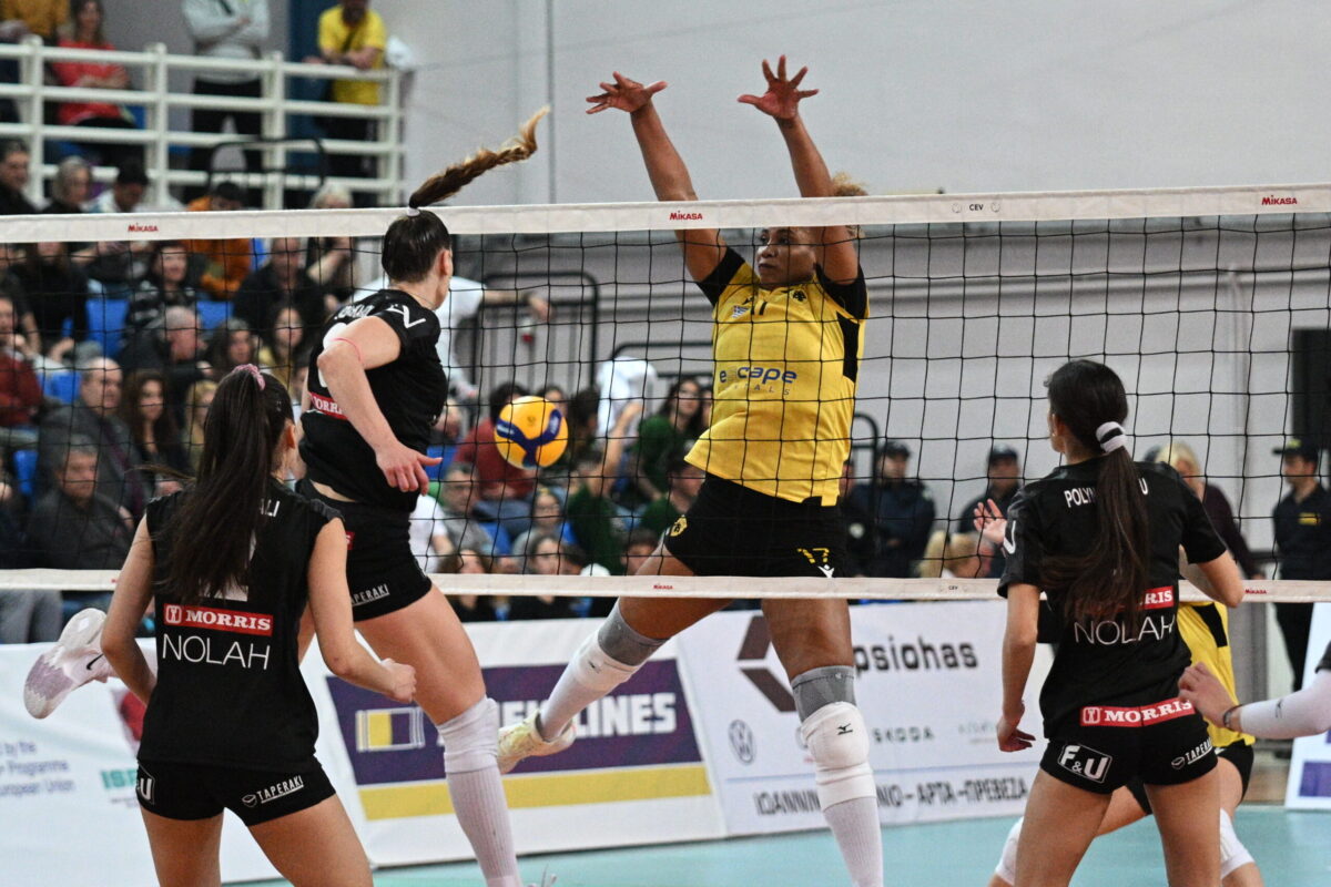 ΑΕΚ – ΠΑΟΚ 3-1: Έπαιξαν μόνο για ένα σετ και αποκλείστηκαν οι «ασπρόμαυρες»