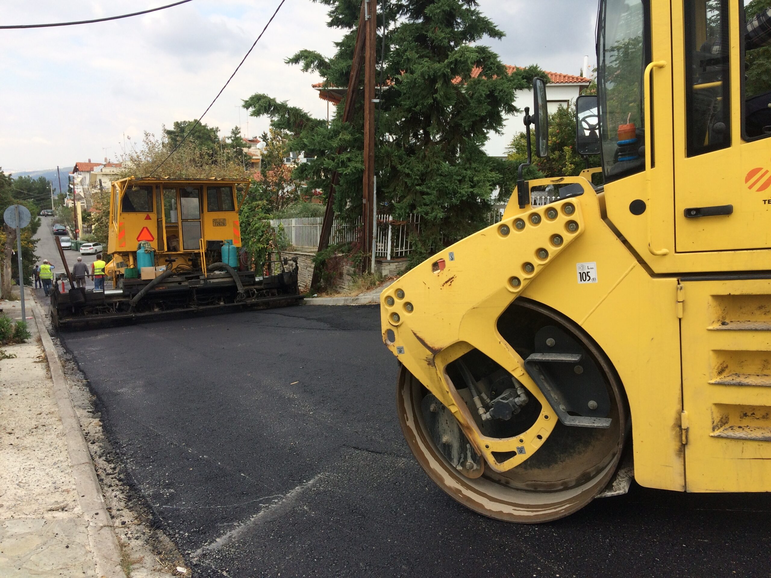 Δήμος Πυλαίας-Χορτιάτη: Ξεκινούν ασφαλτοστρώσεις από αύριο στον Χορτιάτη