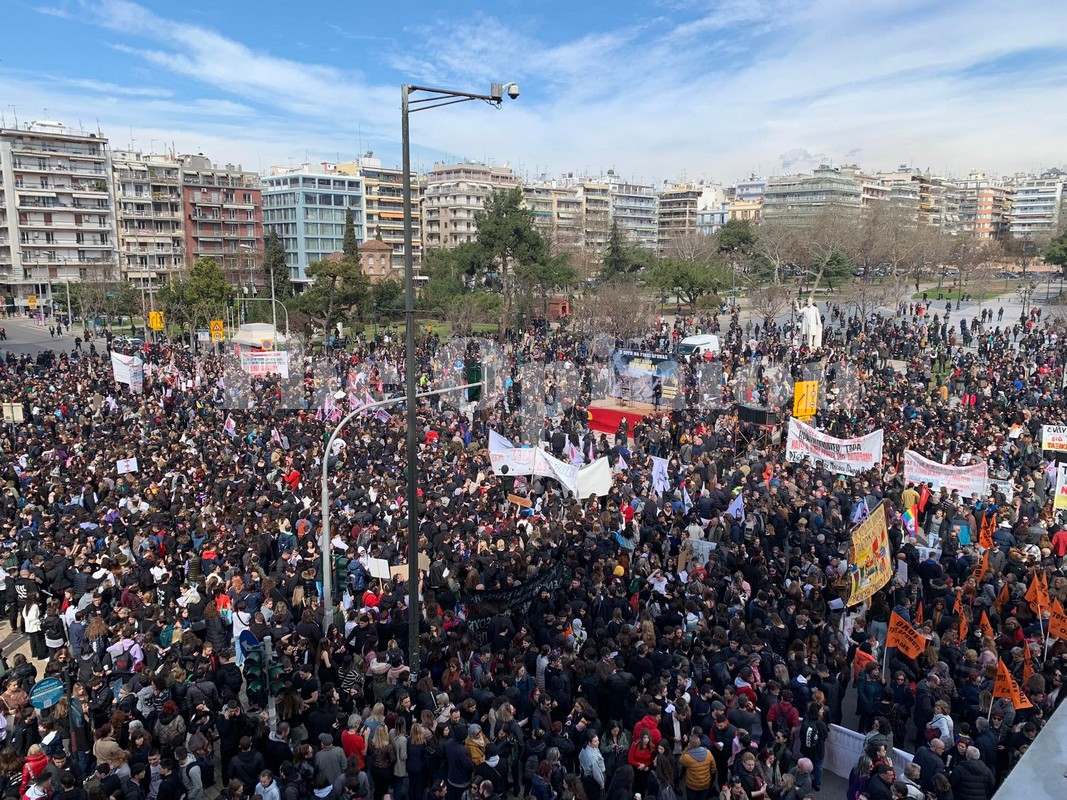 Απεργία: Οι συγκεντρώσεις και οι πορείες στη Θεσσαλονίκη