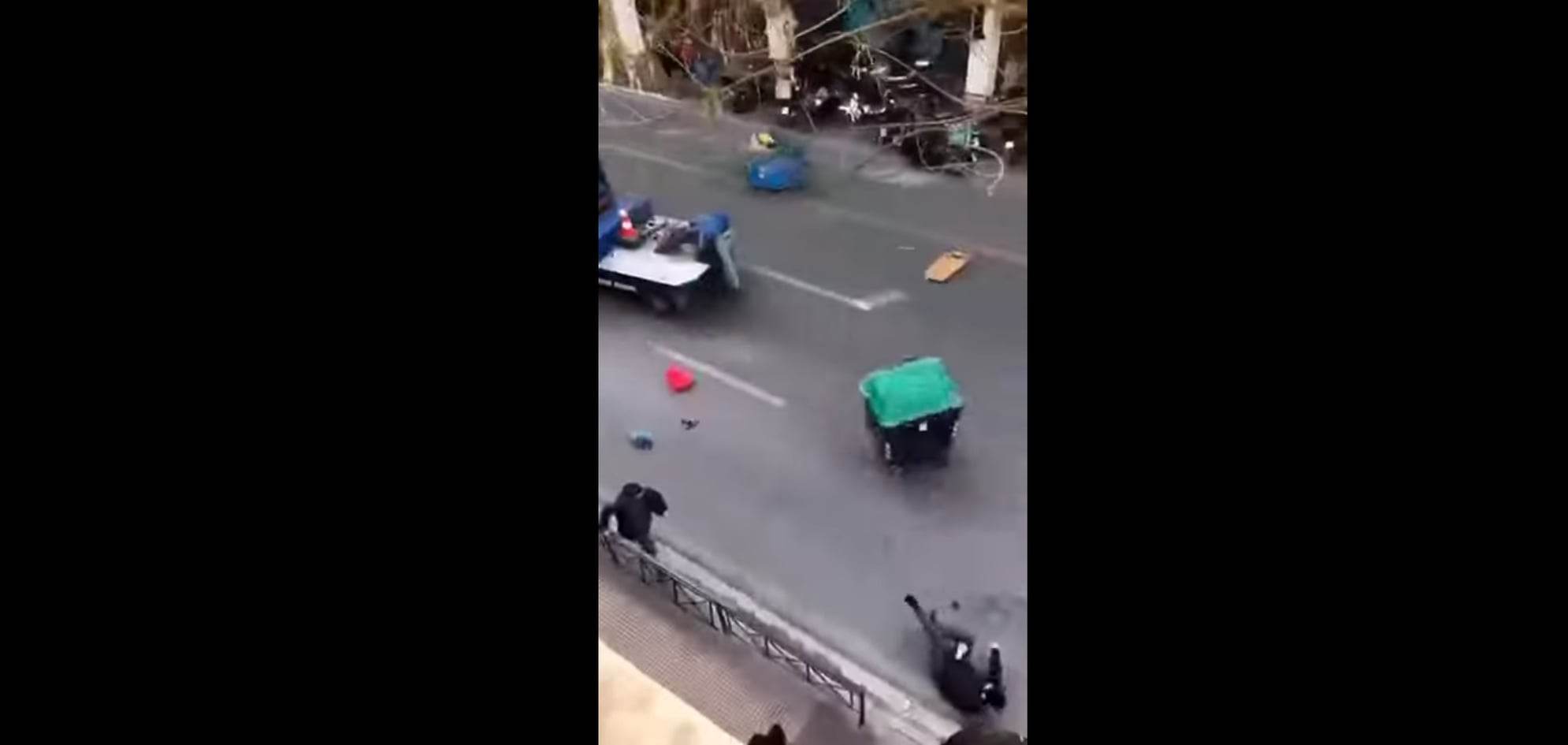 ΓΑΔΑ: Ξεκινά έρευνα για το περιστατικό με τον γερανό της ΕΛΑΣ (VIDEO)