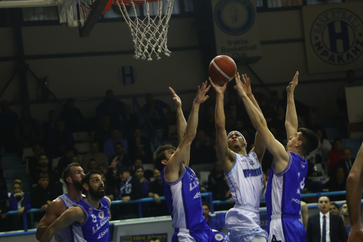 Ηρακλής – Παπάγου 73-65: Νίκησε και πάτησε προσωρινά στην κορυφή