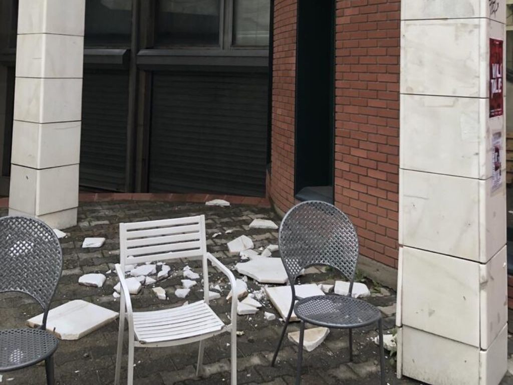 Κατέρρευσε υπόστεγο σε κυλικείο σχολής στο ΑΠΘ – «Η ανθρώπινη ζωή θεωρείται κόστος» (ΦΩΤΟ)