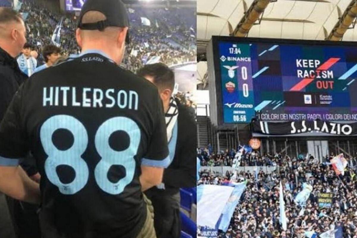 Θλίψη: Οπαδός της Λάτσιο φόρεσε φανέλα… Χίτλερσον – Συνελήφθη από τις ιταλικές Αρχές (vid)