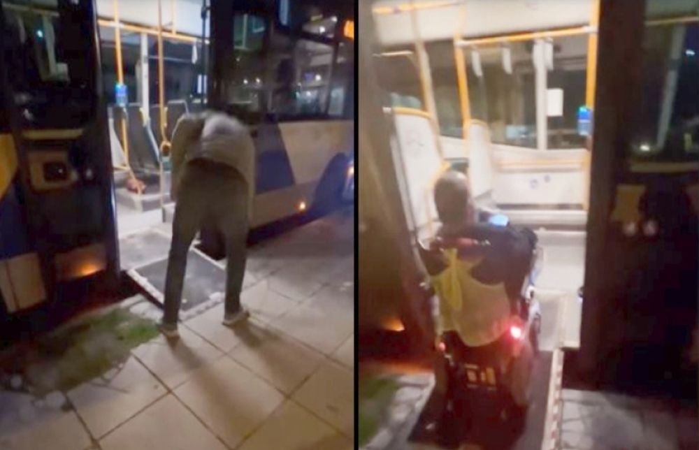 Γιατί αποθεώνεται στα social οδηγός λεωφορείου – «Υπάρχει ανθρωπιά» (VIDEO)