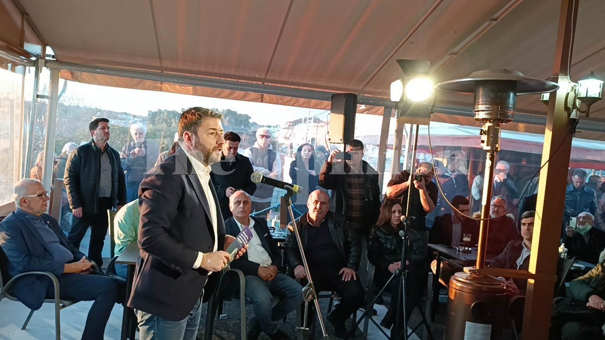 Ανδρουλάκης από Ν. Μηχανιώνα: Προδιαγεγραμμένο έγκλημα στα Τέμπη (VIDEO)
