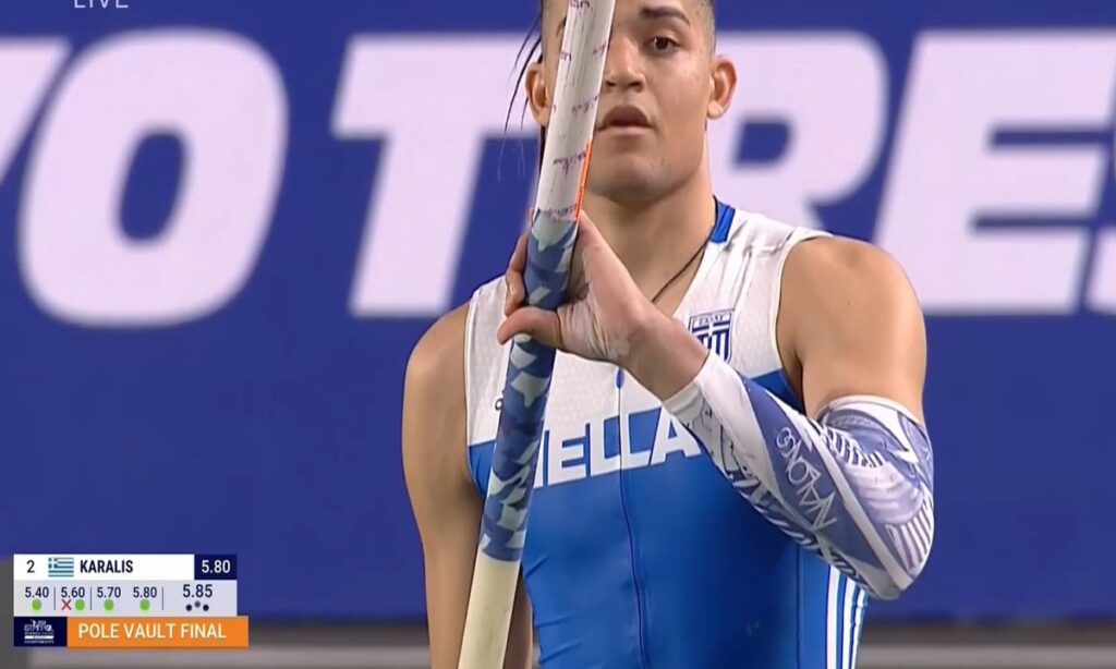 Νέο μετάλλιο για την Ελλάδα: «Ασημένιος» ο Καραλής στο επί κοντώ (vid)