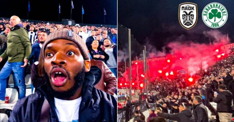 Αμερικανός Youtuber πήγε στο ΠΑΟΚ-Παναθηναϊκός και έπαθε… πλάκα από την ατμόσφαιρα στην Τούμπα! (VIDEO)