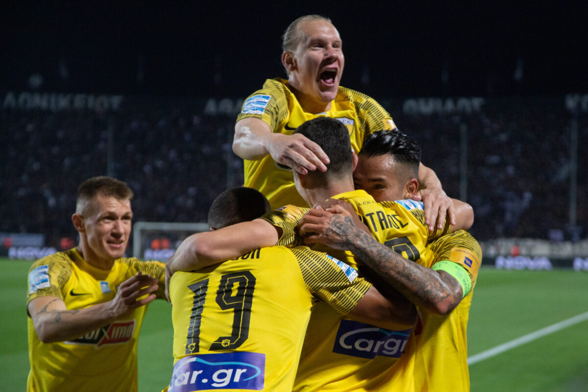 ΠΑΟΚ-ΑΕΚ 0-1: Διπλό πρωτιάς με Αραούχο