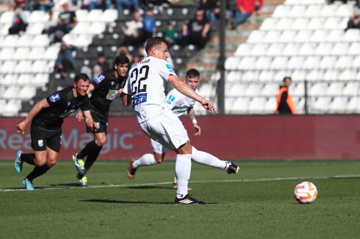 ΠΑΟΚ – Λαμία: Ο Σβαμπ ανοίγει το σκορ με εύστοχο πέναλτι (VIDEO)