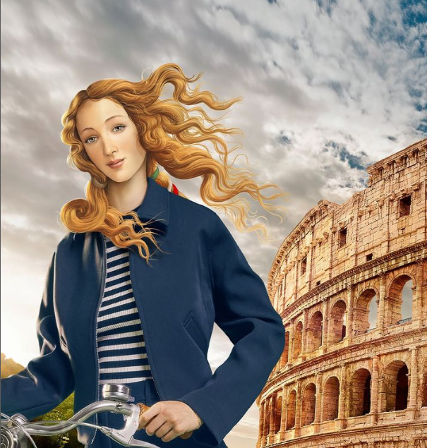 Η Αφροδίτη του Μποτιτσέλι σε ρόλο… Influencer