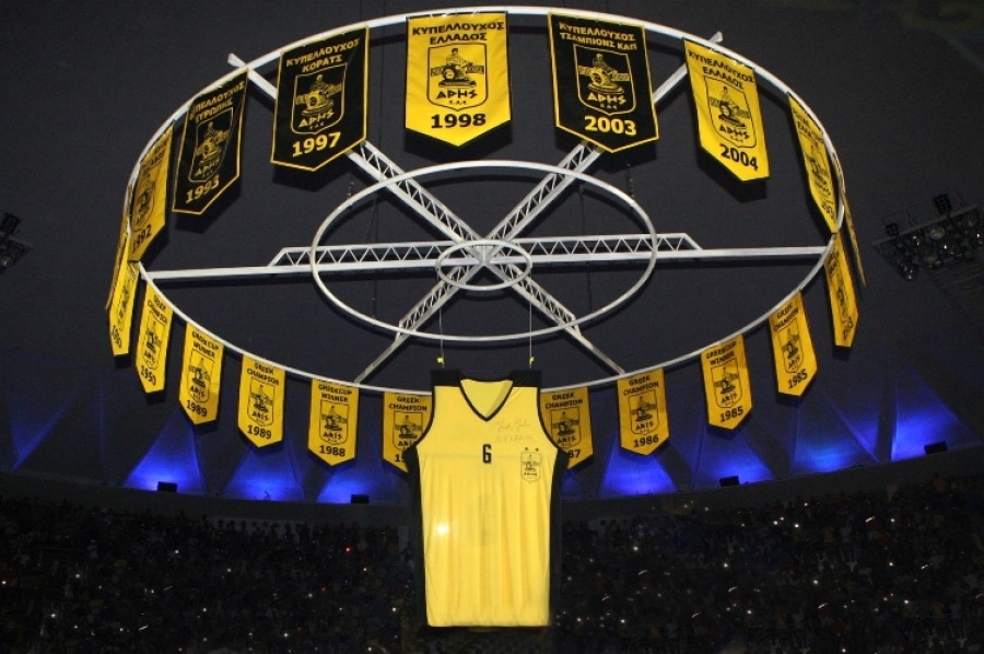 ΚΑΕ Άρης: Στο ημίχρονο του αγώνα με τον Προμηθέα το 22ο λάβαρo