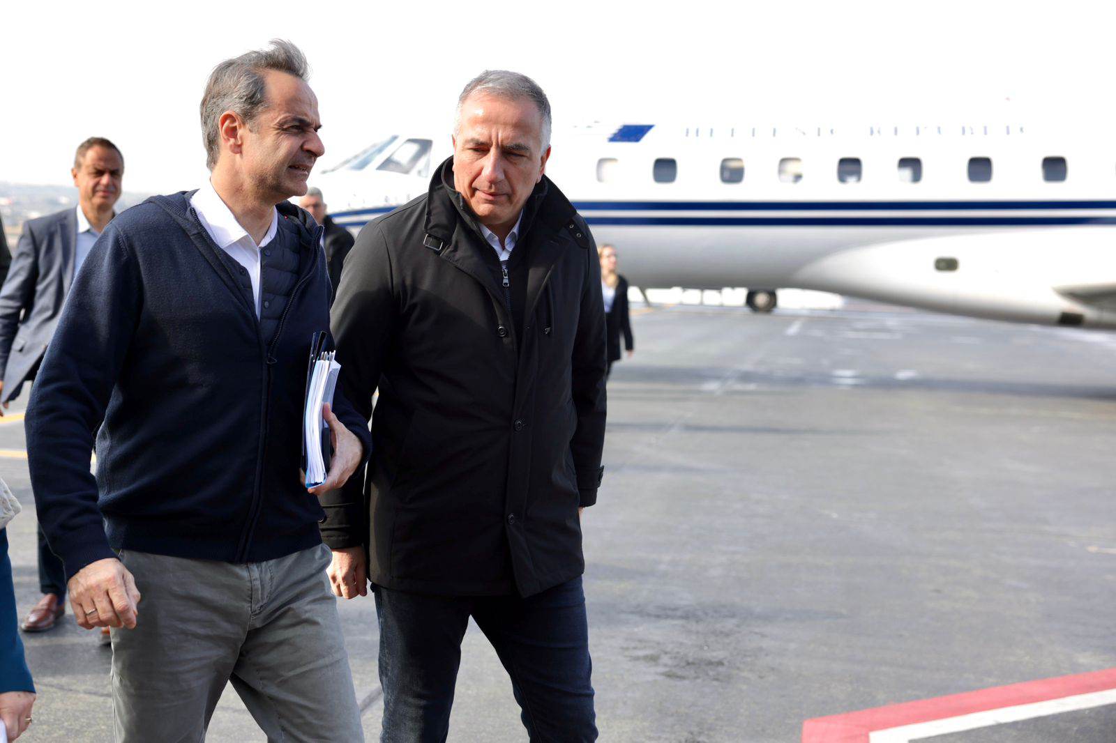 Στη Θεσσαλονίκη ο Κυριάκος Μητσοτάκης (ΦΩΤΟ)