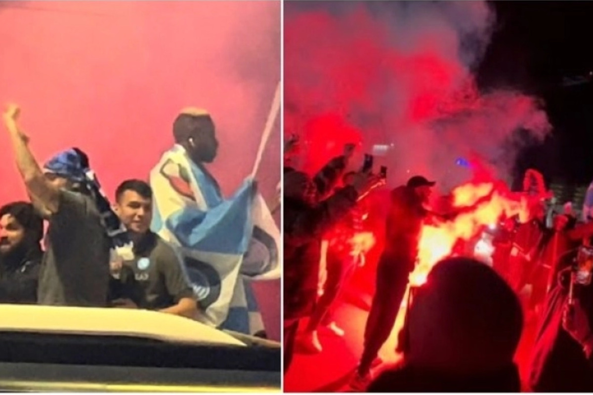 Νάπολι: Παροξυσμός και πρόβα φιέστας μετά το διπλό τίτλου! (vids)