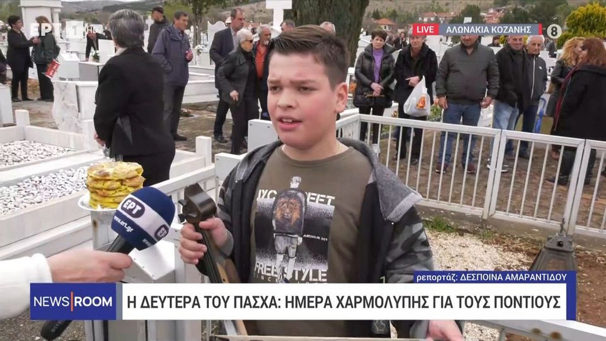 Την δεύτερη μέρα του Πάσχα στην Κοζάνη την γιορτάζουν στα… νεκροταφεία (VIDEO)