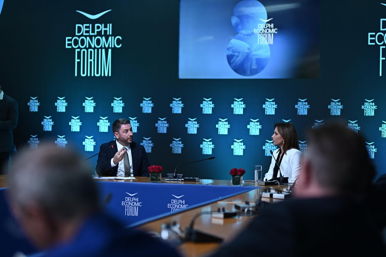 Ανδρουλάκης από Φόρουμ Δελφών: Δεν θα μπω σε μια συζήτηση όπου ο καθένας λέει ό,τι θέλει και φέρνει την πραγματικότητα στα μέτρα του