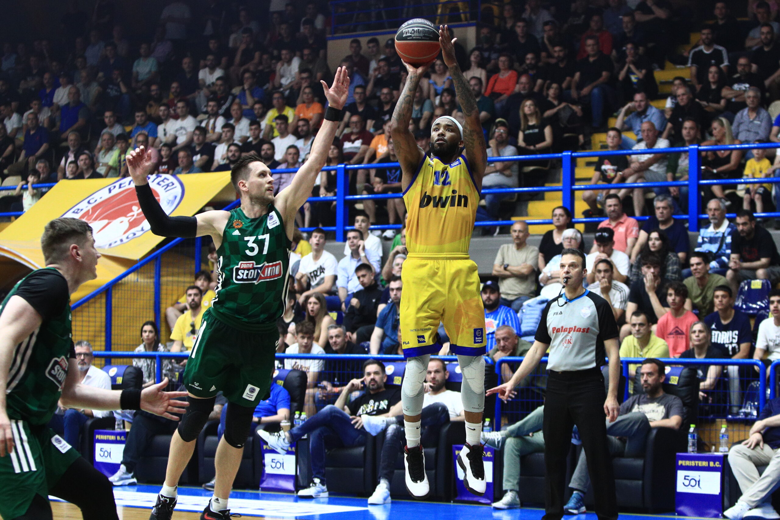 Περιστέρι-Παναθηναϊκός 76-71: Πήρε το θρίλερ και όλα θα κριθούν στο Game 5