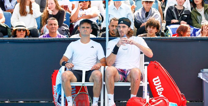 Ηττήθηκαν στα διπλά του Roland Garros τα αδέρφια Τσιτσιπά