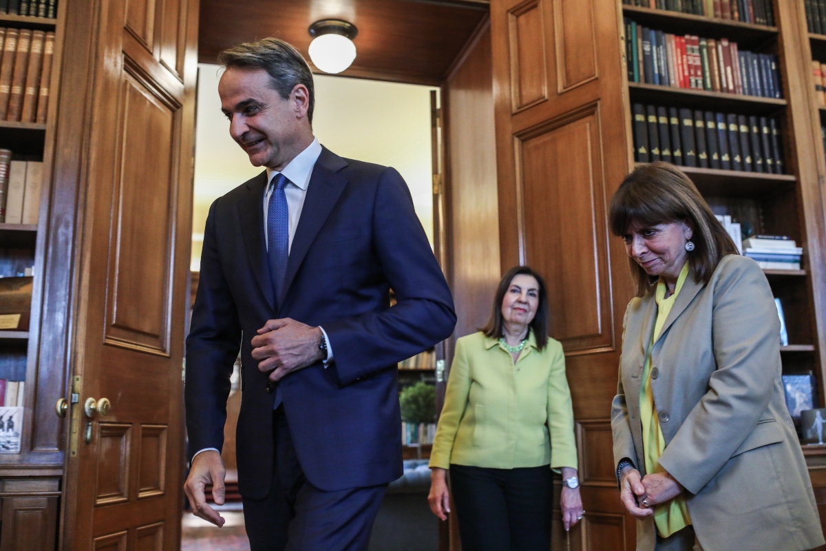 Επέστρεψε τη διερευνητική εντολή ο Κυριάκος Μητσοτάκης