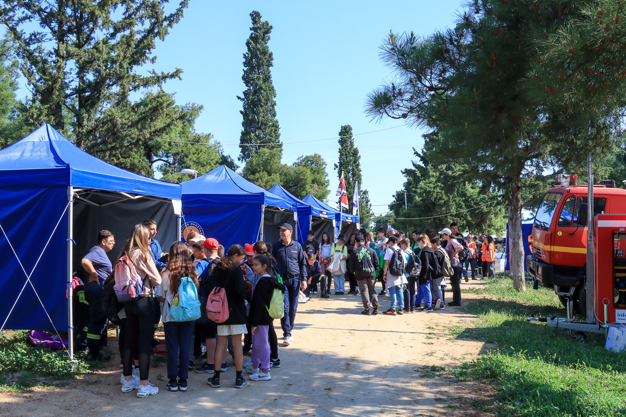 Ξεκίνησε το Φεστιβάλ Εθελοντισμού και Πολιτικής Προστασίας στις Συκιές (ΦΩΤΟ)