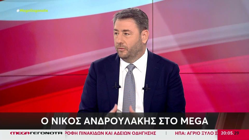 Ανδρουλάκης: Ο Μητσοτάκης κυβερνά με την παρέα του  (VIDEO)