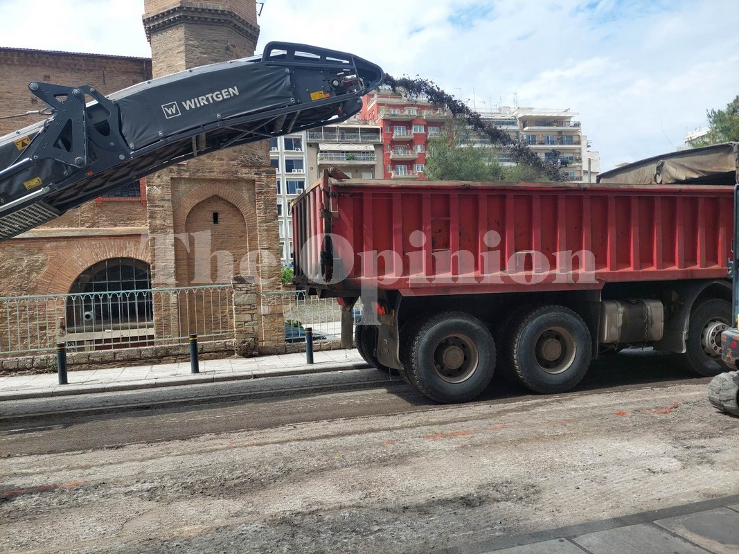 Θεσσαλονίκη: Ασφαλτοστρώνονται δυο κεντρικοί οδοί – Ποιες ακολουθούν (ΦΩΤΟ)