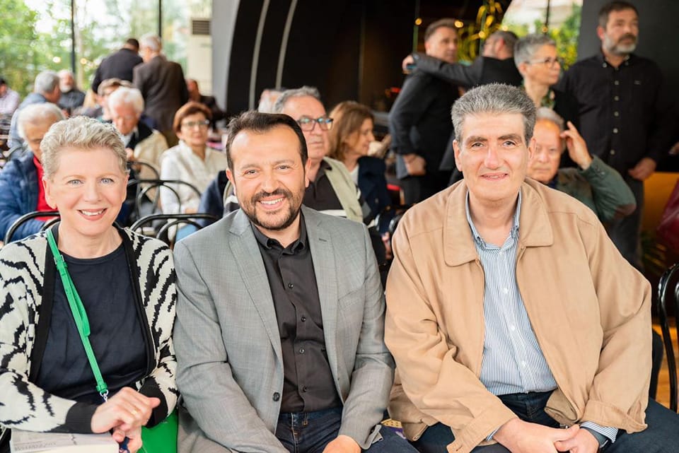 Χρήστος Γιαννούλης: Με την Έλενα Ακρίτα και τον Νίκο Παππά