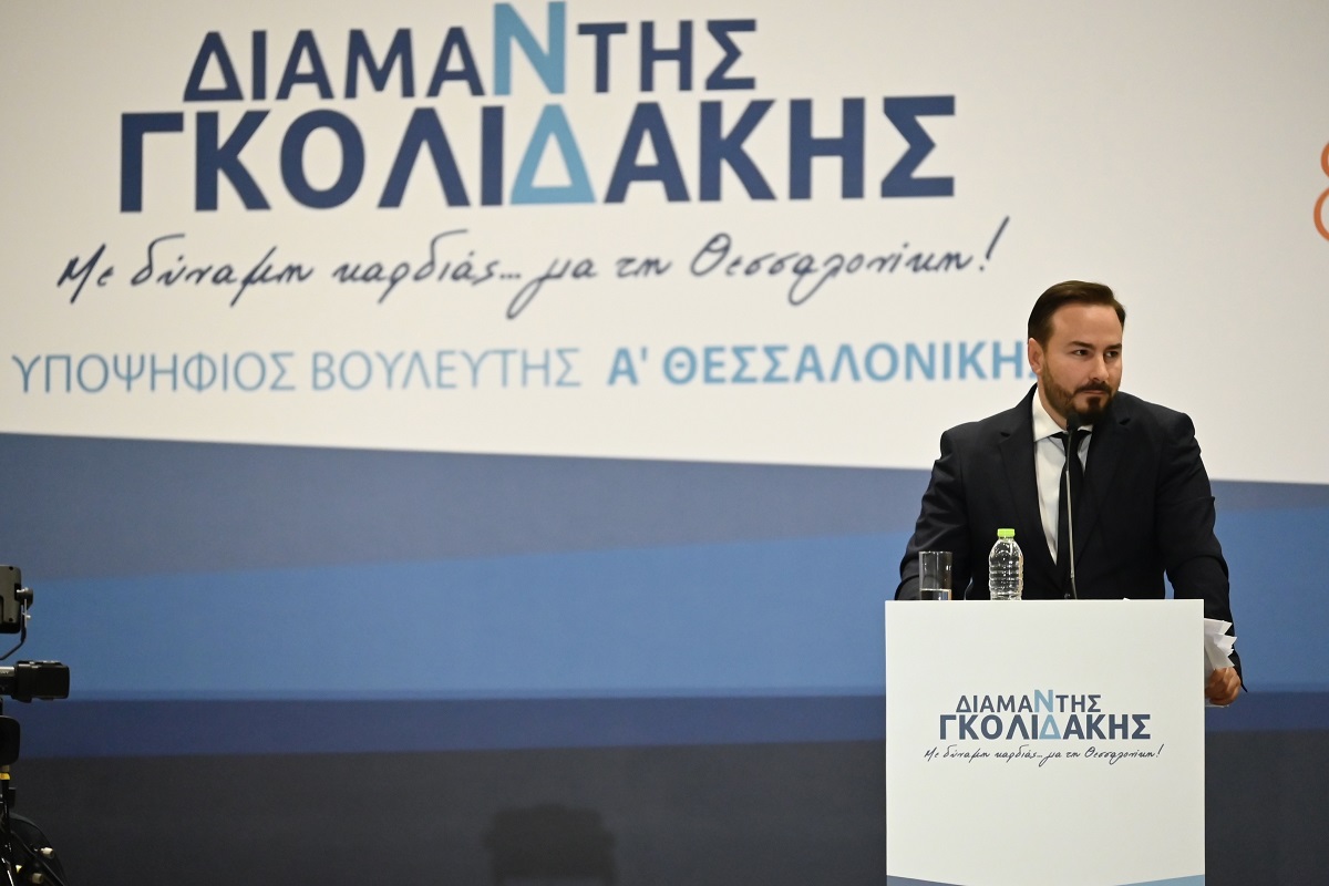 Λαοθάλασσα στο Βελλίδειο στην ομιλία του Διαμαντή Γκολιδάκη