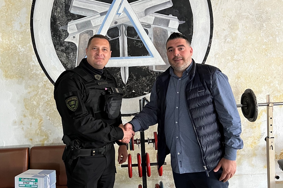 Συμεών Κουπελόγλου: Νέα δωρεά προς τους αστυνομικούς της Θεσσαλονίκης