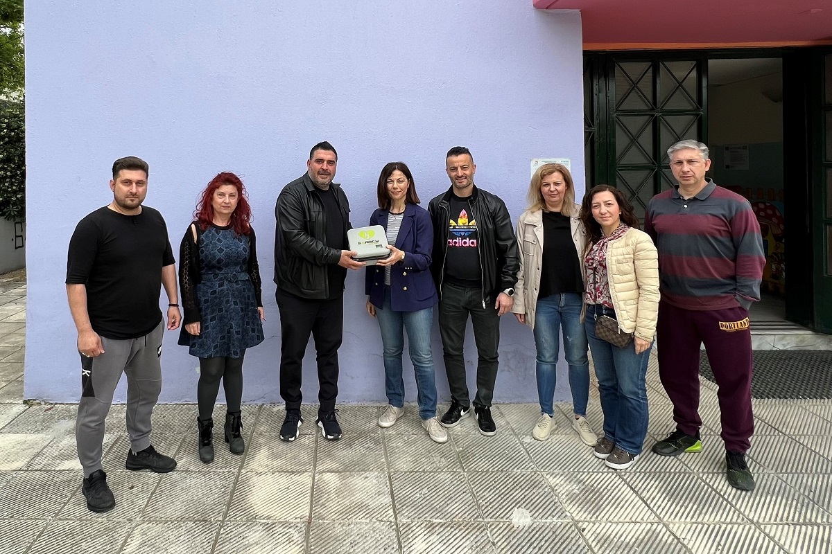 Συμεών Κουπελόγλου: Ακόμη δύο δωρεές σε σχολεία της Θεσσαλονίκης