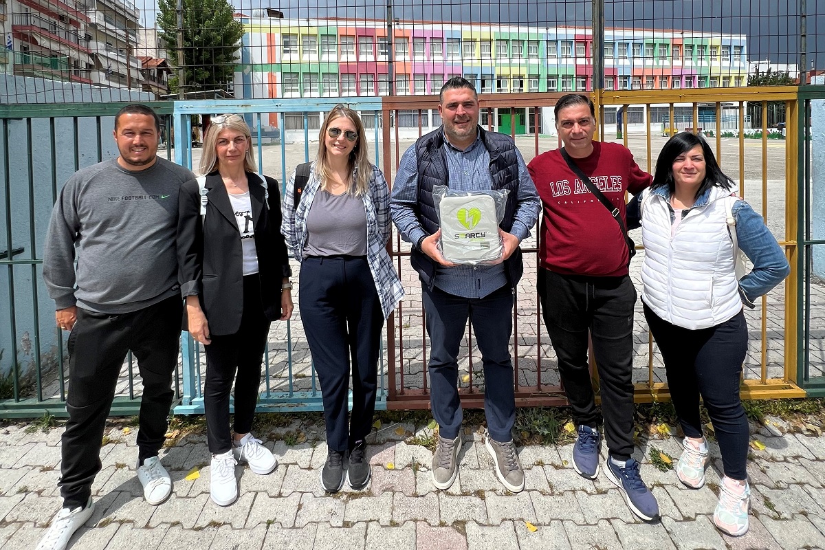 Συμεών Κουπελόγλου: Νέες δωρεές σε σχολεία της Θεσσαλονίκης