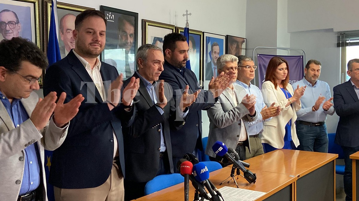 Θεσσαλονίκη: «Η πρώτη νίκη είναι γεγονός» -Χαμόγελα και αισιοδοξία στη διοικούσα της ΝΔ (VIDEO)