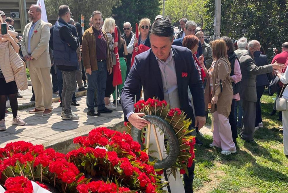 Αντ. Σαουλίδης: «Τιμούμε τους αγώνες του εργατικού κινήματος»