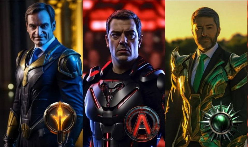 Πώς θα ήταν οι πολιτικοί ως…σούπερ ήρωες (ΦΩΤΟ)