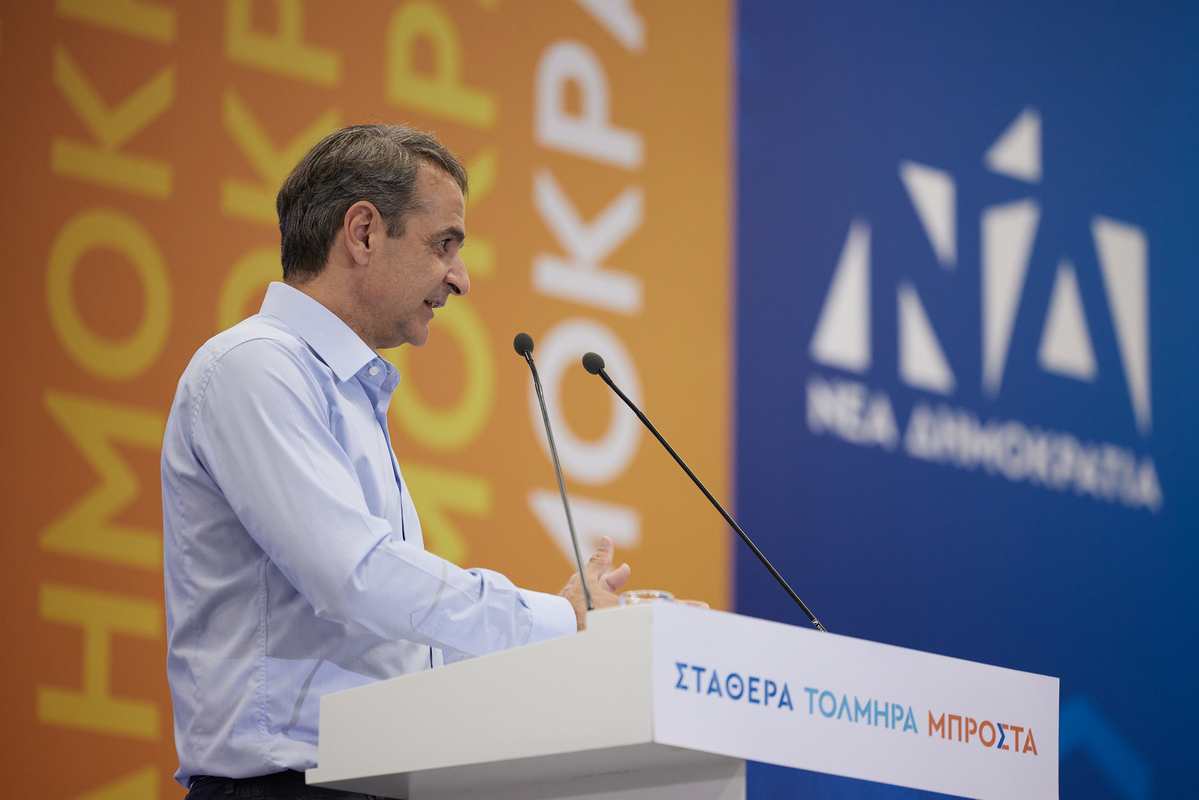 Επίσκεψη Μητσοτάκη στο Μετρό Θεσσαλονίκης