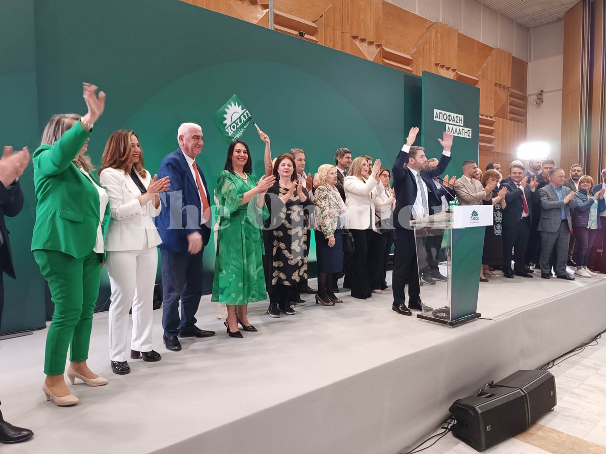 Ν. Ανδρουλάκης από Θεσσαλονίκη: Η Δημοκρατική Παράταξη δεν μιλάει με το παρακράτος των υποκλοπών (ΦΩΤΟ+VIDEO)