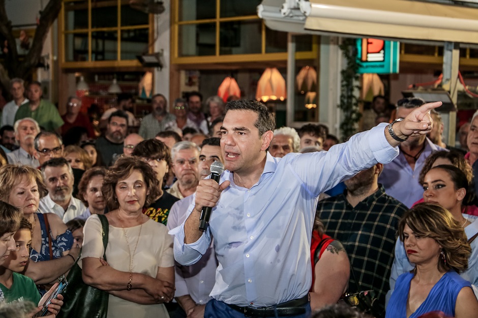 Με εργαζόμενους και συνδικαλιστές θα μιλήσει αύριο στον Ταύρο ο Αλέξης Τσίπρας