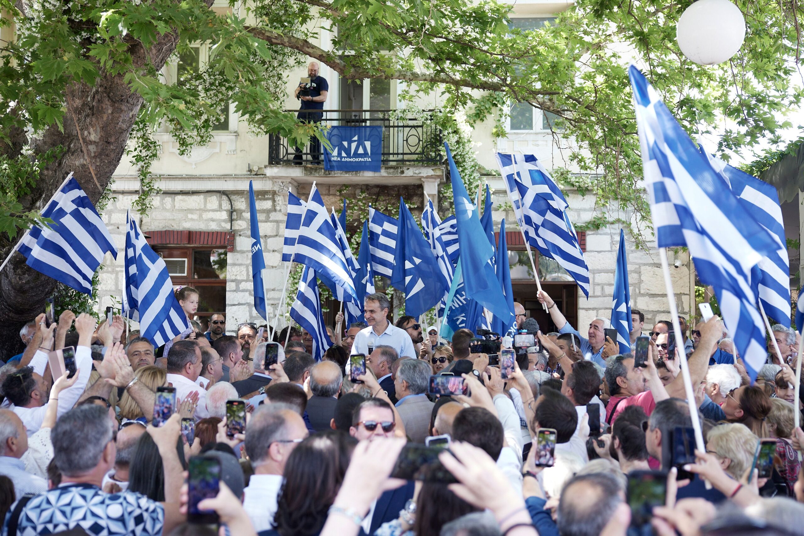Μητσοτάκης από Θάσο: Ψηφίζουμε την 25η Ιουνίου για κυβέρνηση και όχι για αντιπολίτευση