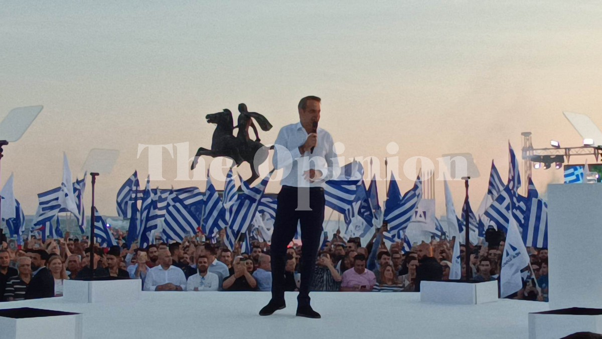 Επίθεση Μητσοτάκη στα δεξιά από Θεσσαλονίκη: Αρκετά με τους ντεμέκ πιστούς και με τους ντεμέκ πατριώτες (ΦΩΤΟ+VIDEO)