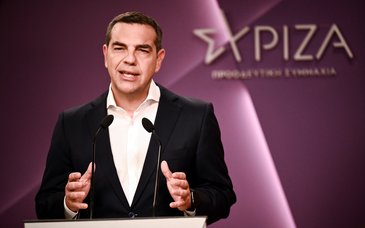 ΣΥΡΙΖΑ: Παρών στην παρουσίαση του ευρωψηφοδελτίου ο Τσίπρας – «Δεν έλειψε ποτέ»