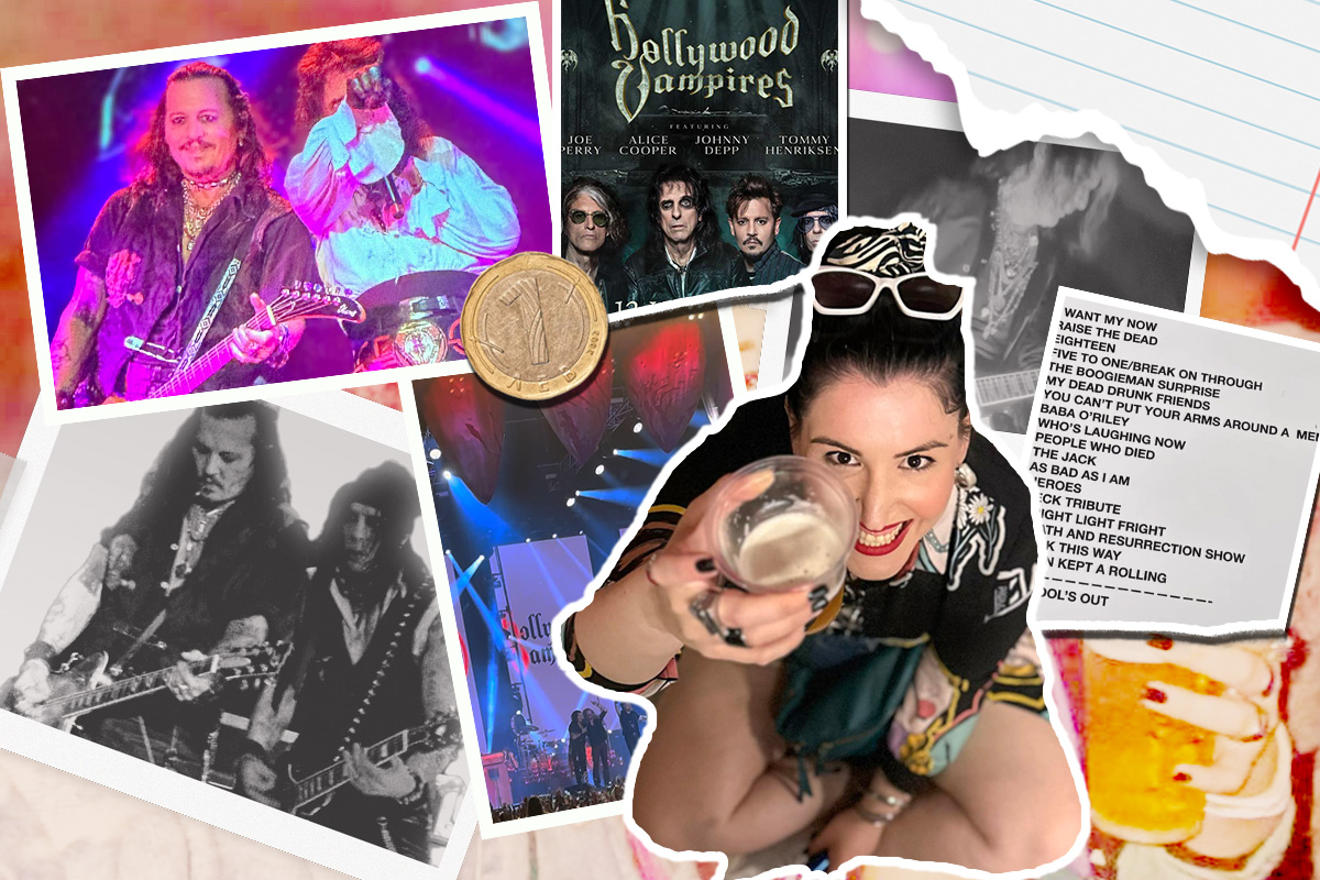 From Greece to Sofia for Johnny Depp and Alice Cooper