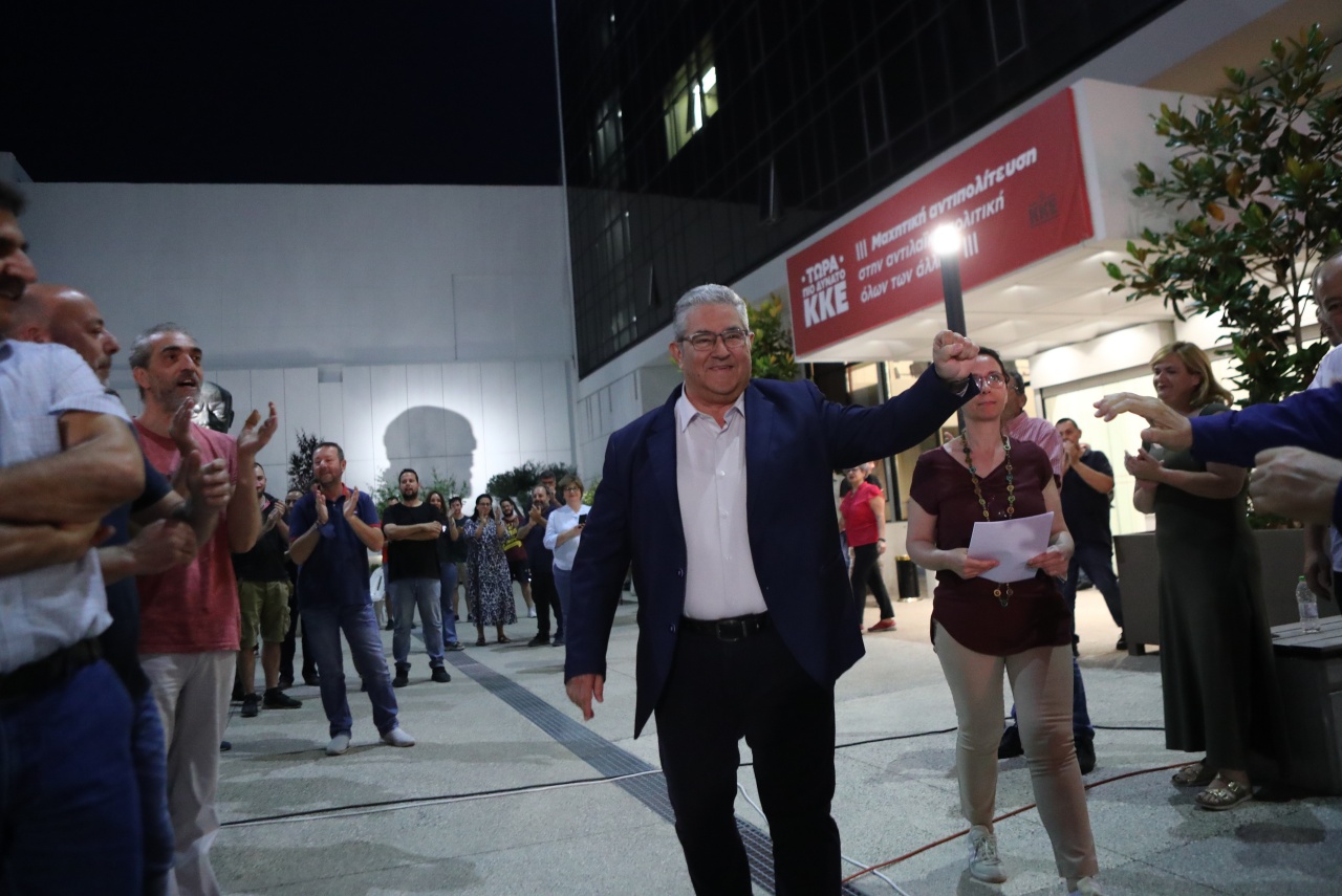 Κουτσούμπας: Η ψήφος στο ΚΚΕ δεν είναι συγκυριακή – Θα βρεθούμε μπροστά στους αγώνες (VIDEO)