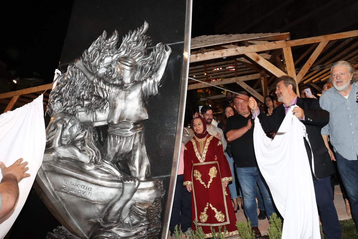 Δ. Νεάπολης-Συκεών: Αποκαλυπτήρια του μνημείου για τον Ποντιακό και Μικρασιατικό Ελληνισμό (ΦΩΤΟ)