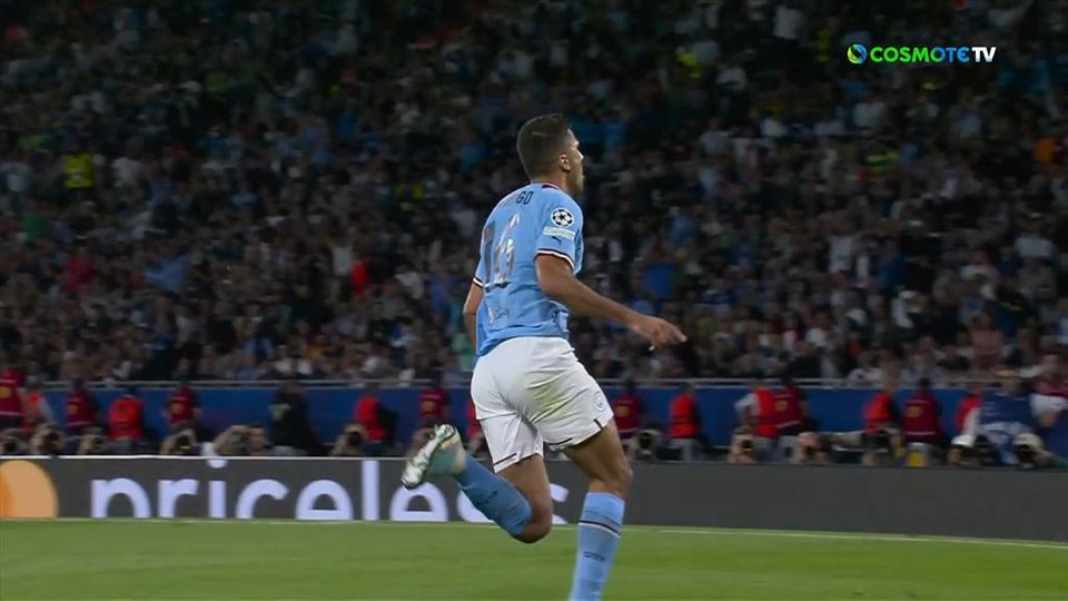 Μάντσεστερ Σίτι – Ίντερ: Το «κάρφωσε» ο Ρόδρι! (VIDEO)