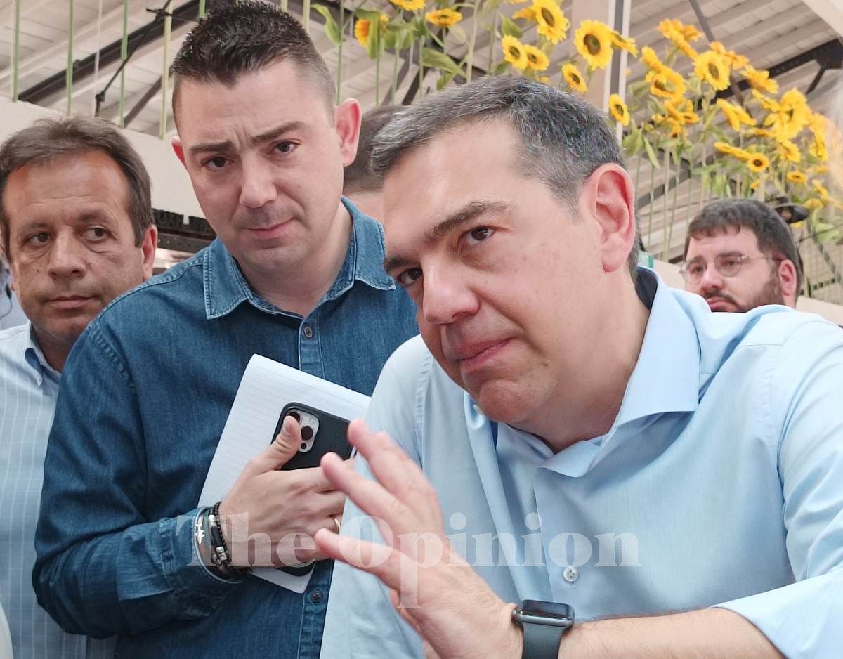 Στην Αγορά Μοδιάνο ο Αλέξης Τσίπρας (ΦΩΤΟ+VIDEO)