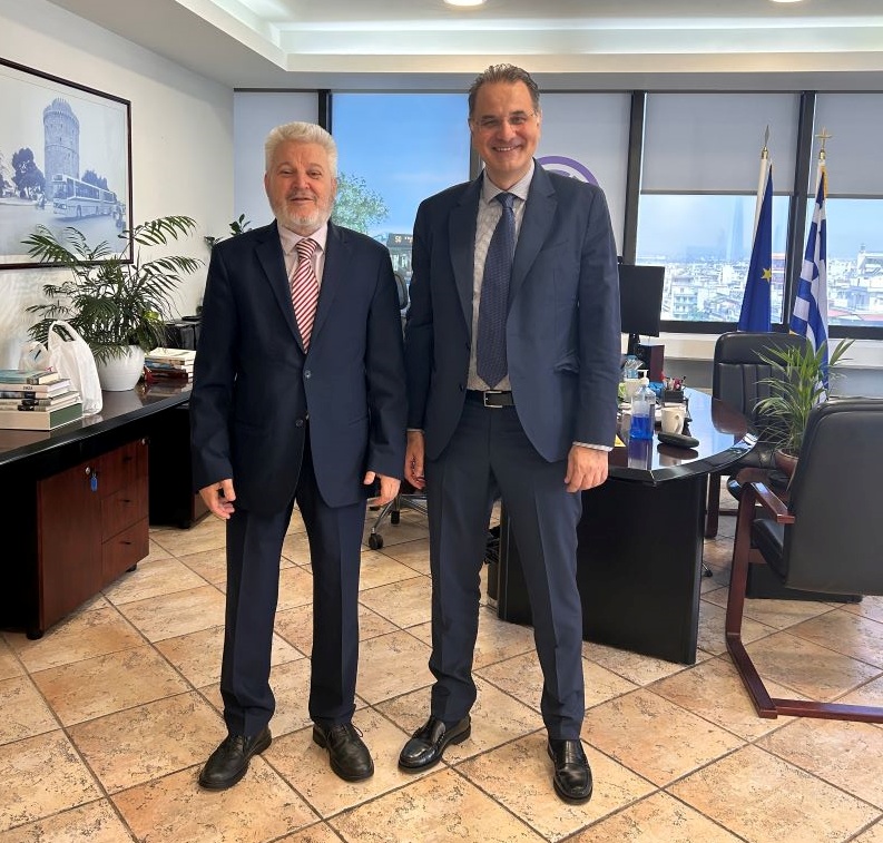 Πάρης Τσογκαρλίδης: Στον ΟΑΣΘ για τις συγκοινωνίες στον Δήμο Πυλαίας – Χορτιάτη