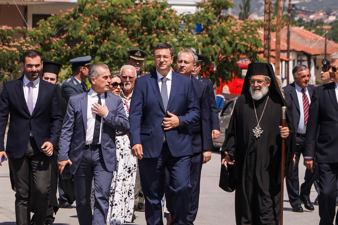 Στις εκδηλώσεις για τα 110 χρόνια από την Απελευθέρωση του Σιδηροκάστρου Σερρών ο Τζιτζικώστας (ΦΩΤΟ)